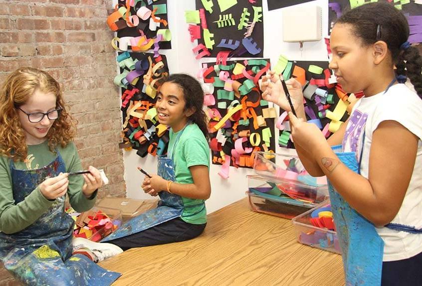 Lower School Harry Potter Class makes wands